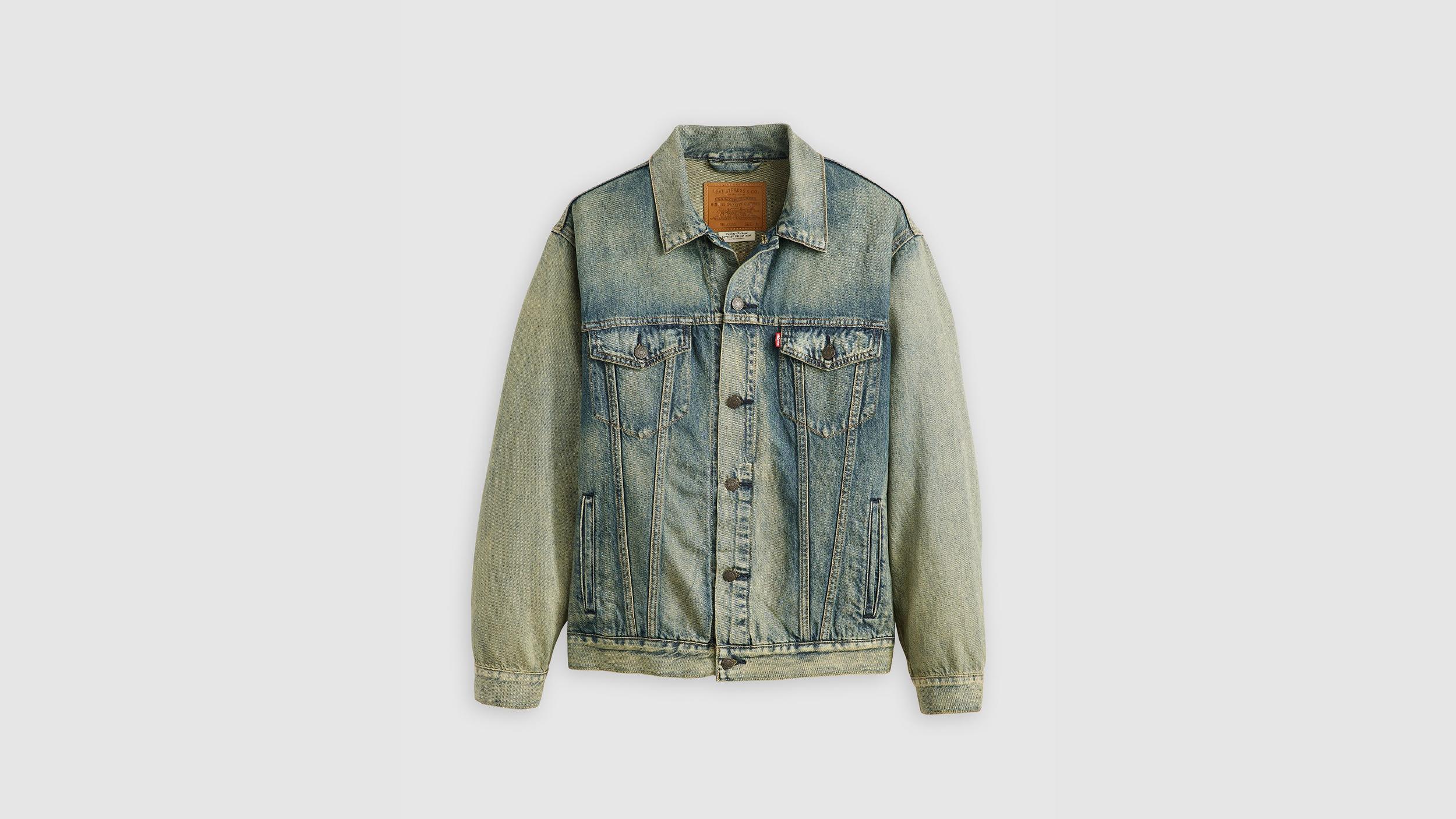 Lightweight Relaxed Fit Trucker Jacket Product Image