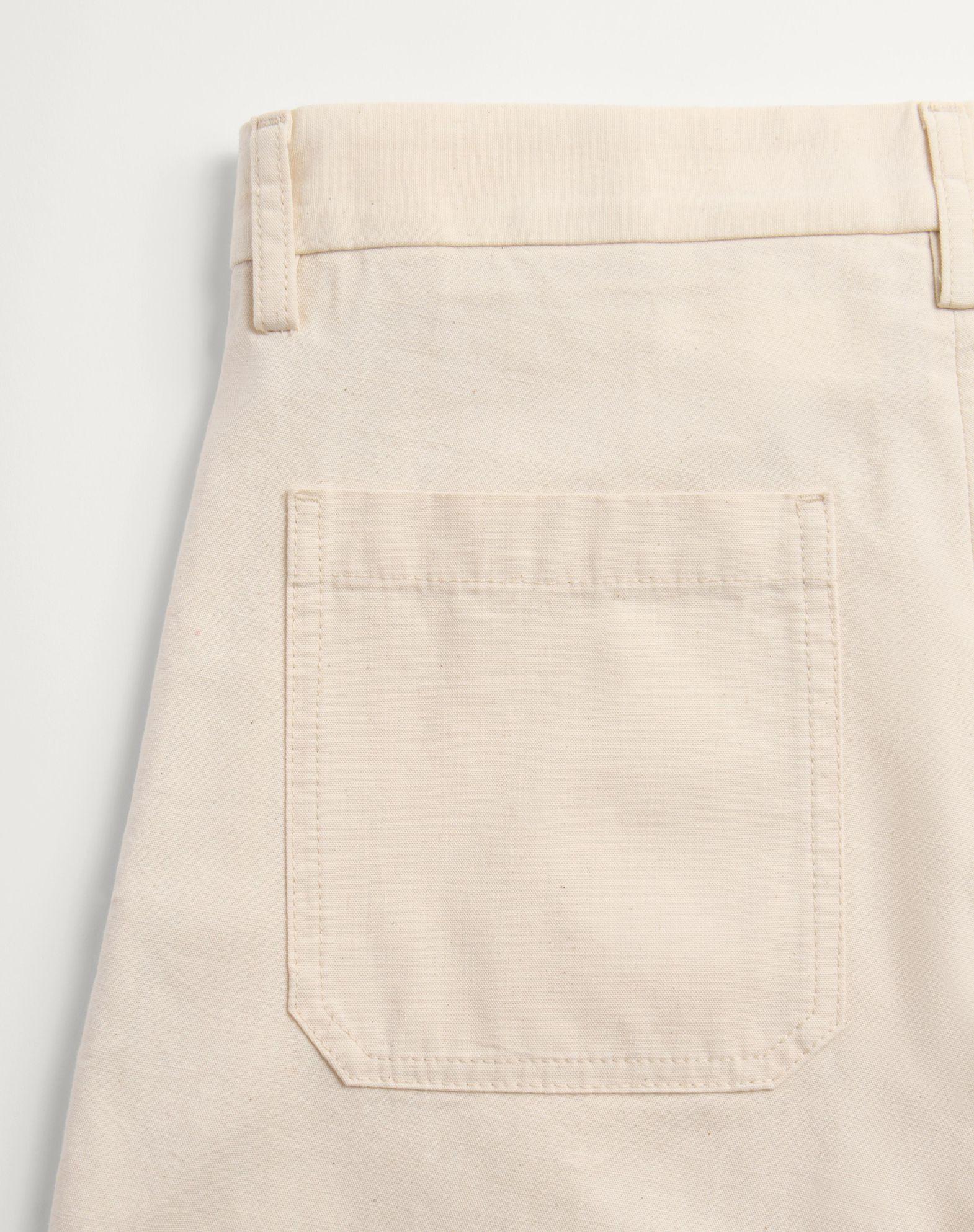 Cuffed Denim Pants Product Image