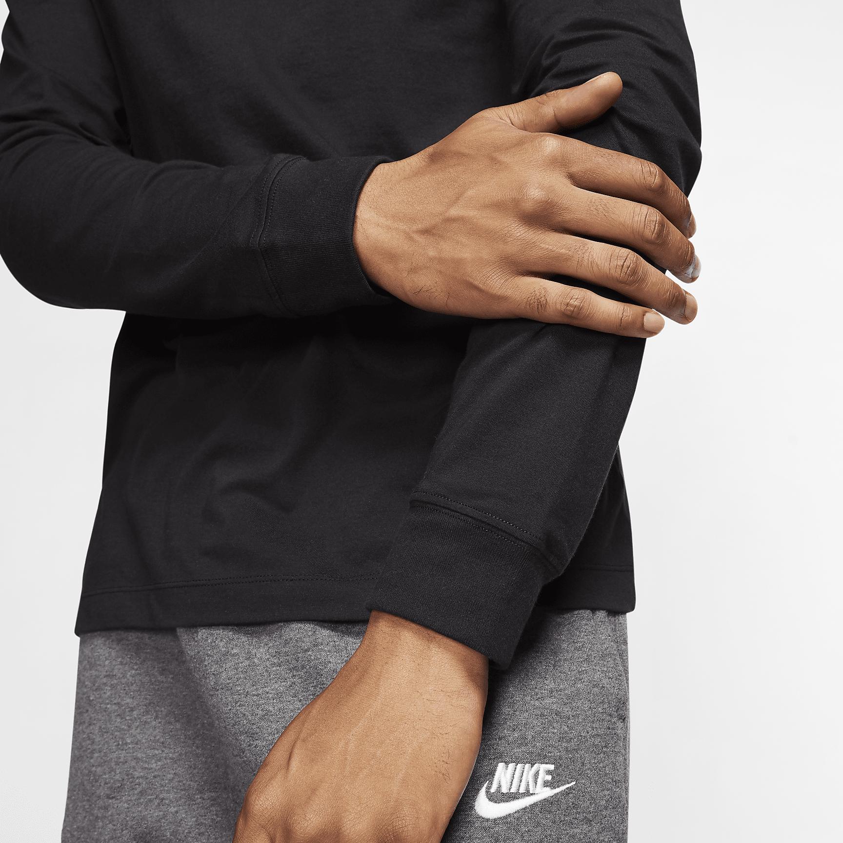 Mens Nike Sportswear Long-Sleeve T-Shirt | CI6291-010 Product Image