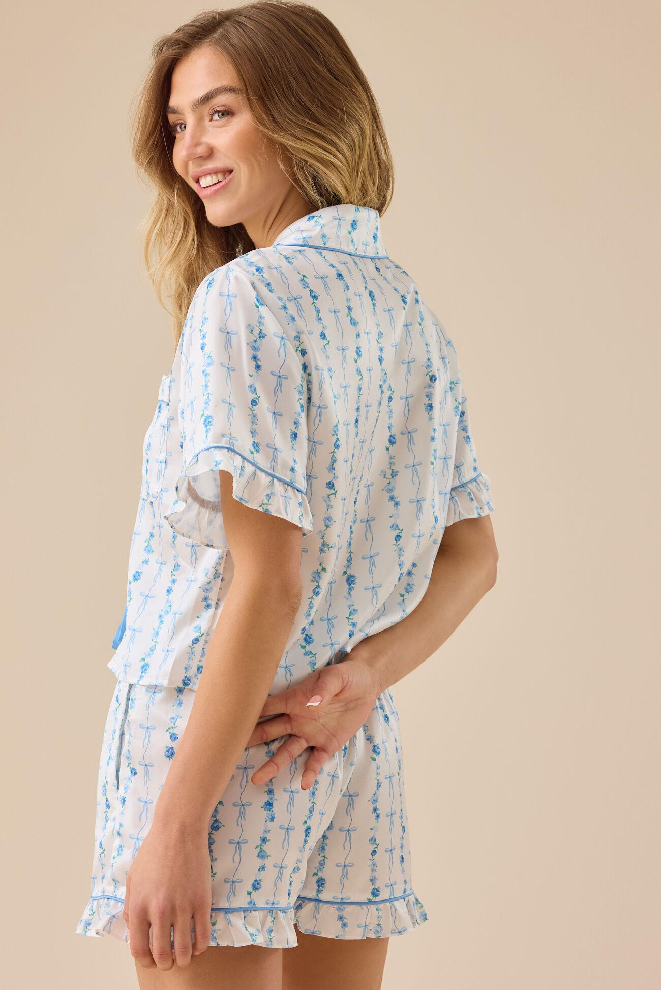 Kelyse Floral Satin Sleep Top Product Image