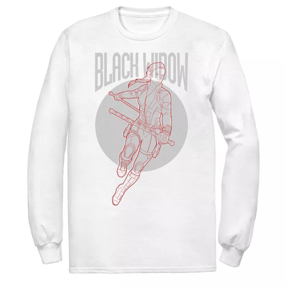 Men's Marvel Avengers Endgame Black Widow Tee,  Product Image