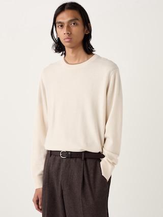 Mens Cashmere Sweater Small UNIQLO US Product Image