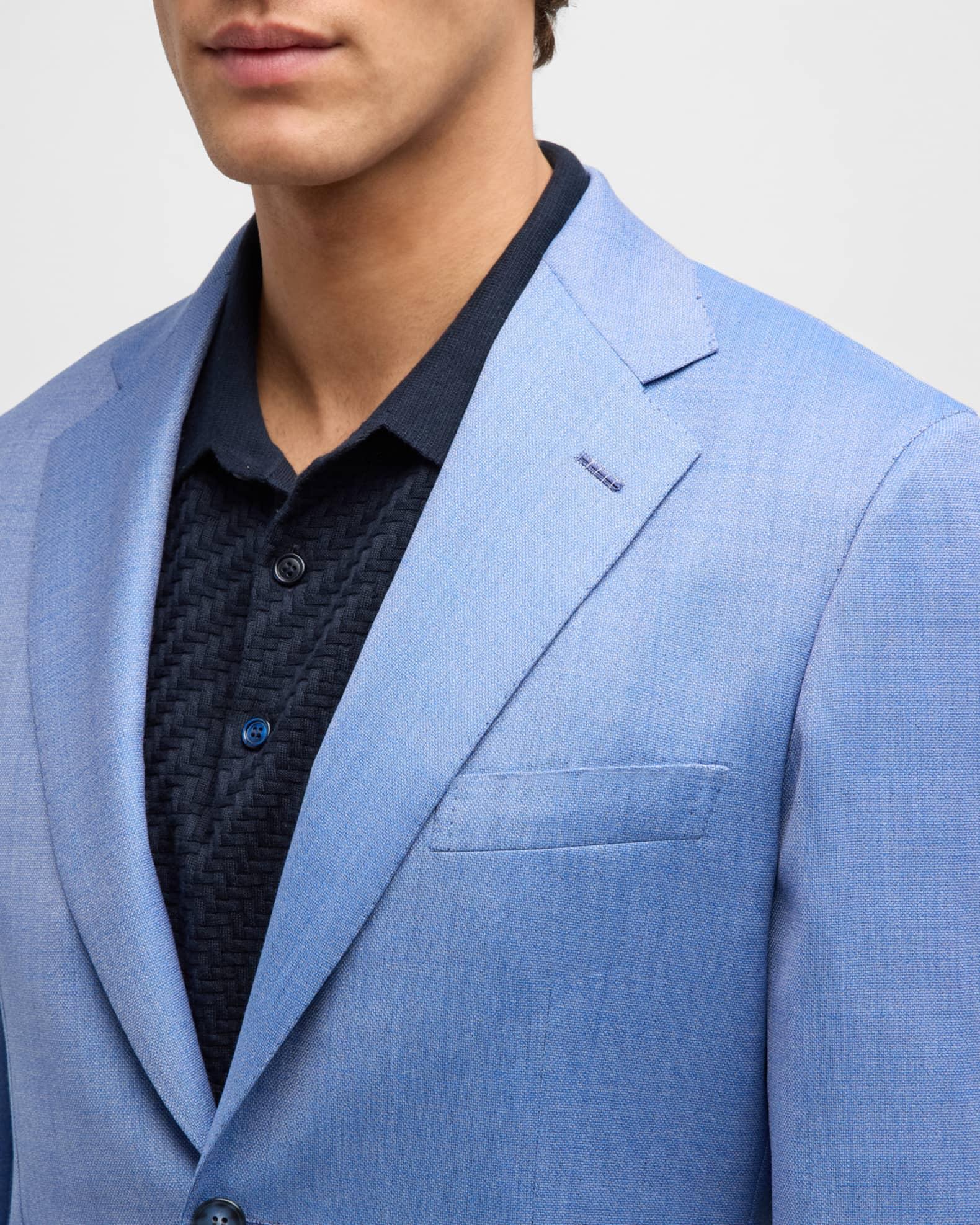 Men's Wool-Silk Blazer Product Image