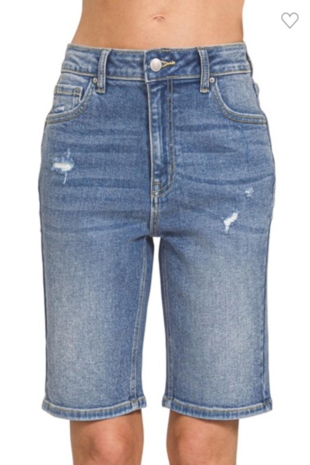 Lond Denim Shorts Product Image