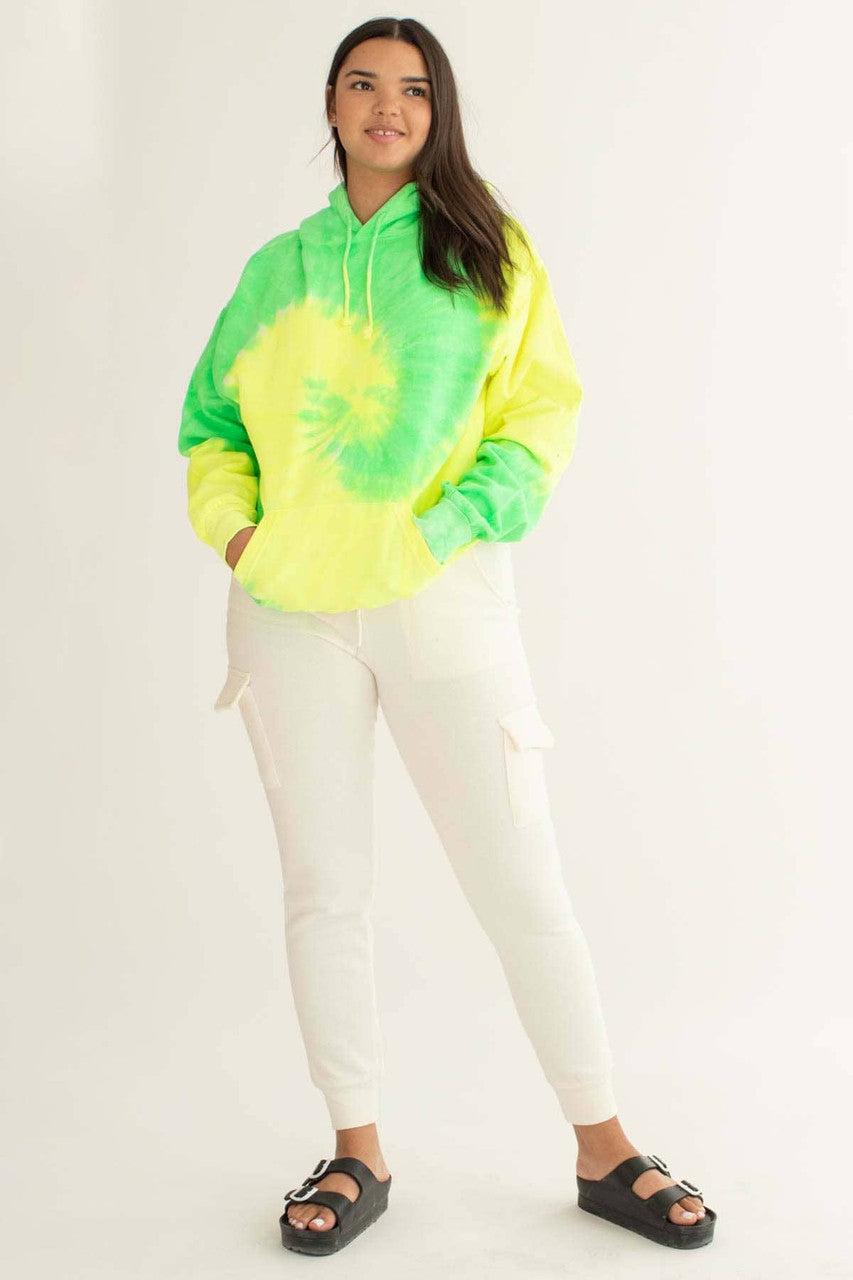 Cream Fleece Cargo Joggers Product Image