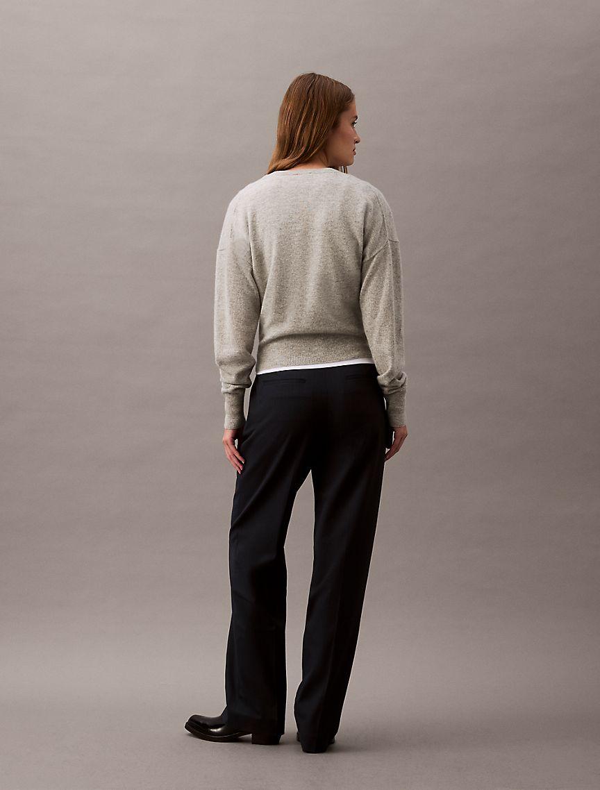 Refined Stretch Pinstripe Classic Trouser Product Image