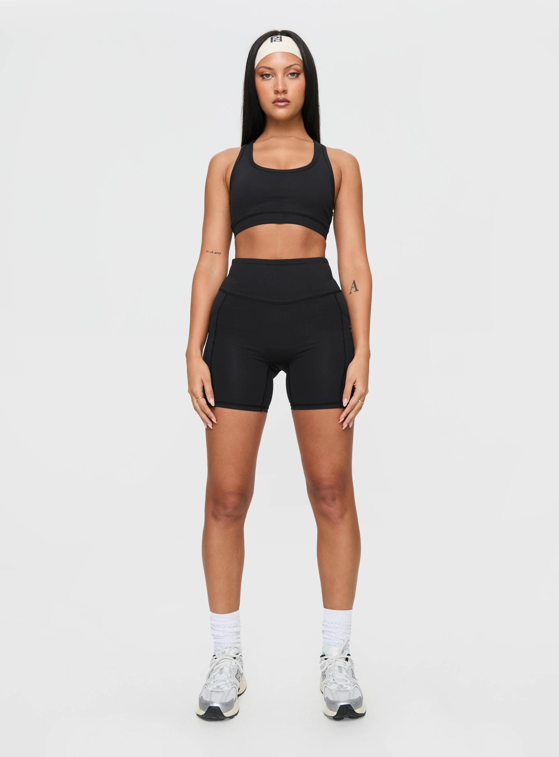Energised Activewear Top Black Product Image