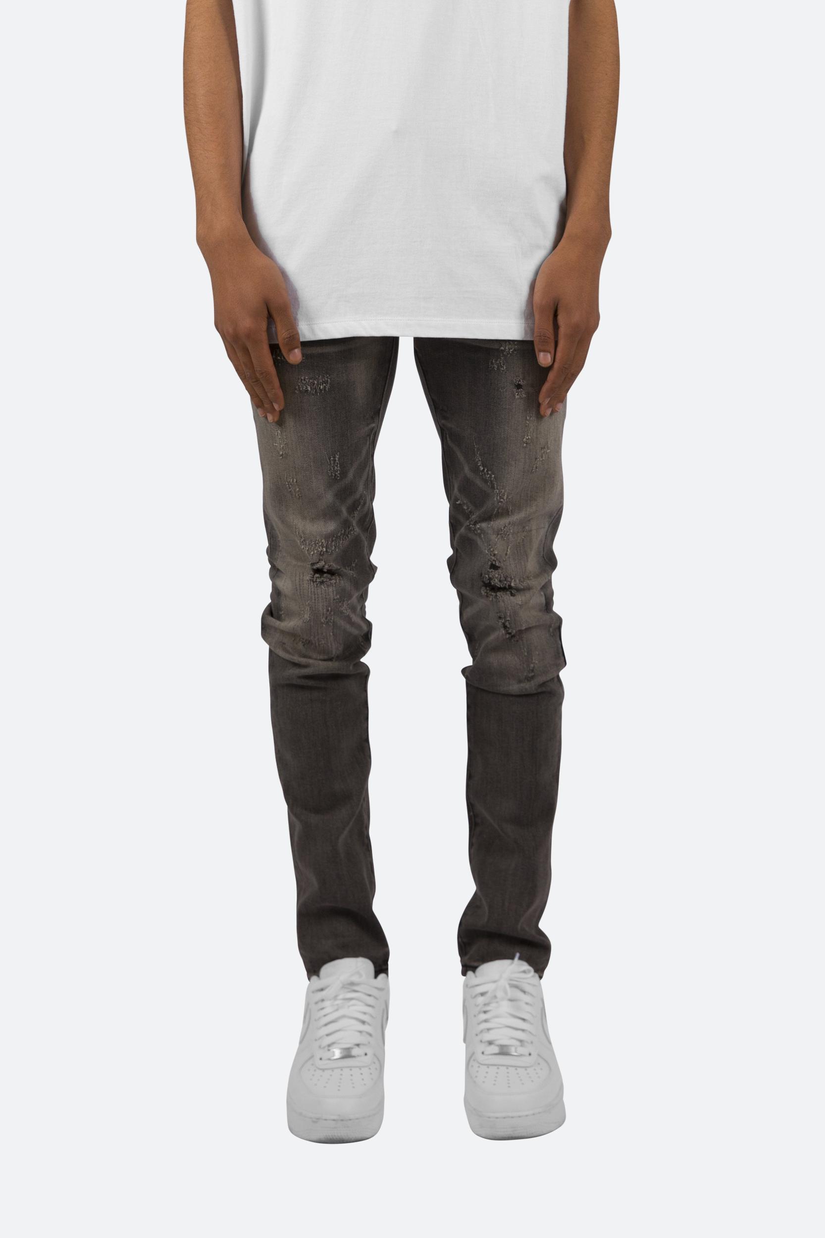X145 Skinny Denim - Grey Product Image