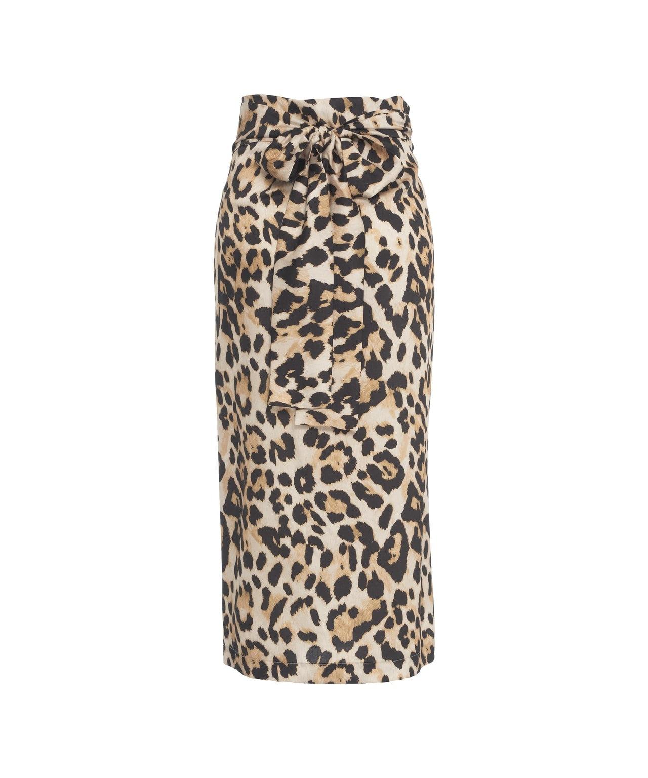 Wrap skirt with print Product Image
