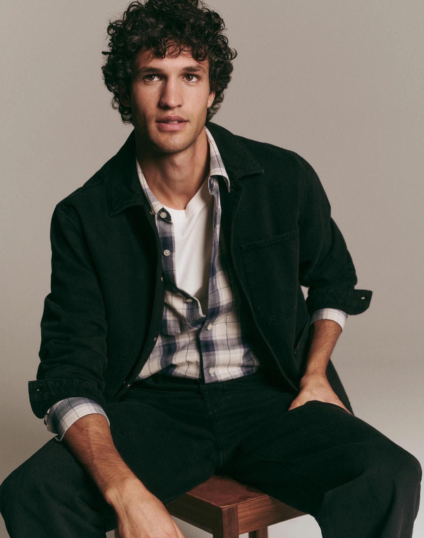 Denim Chore Coat Product Image