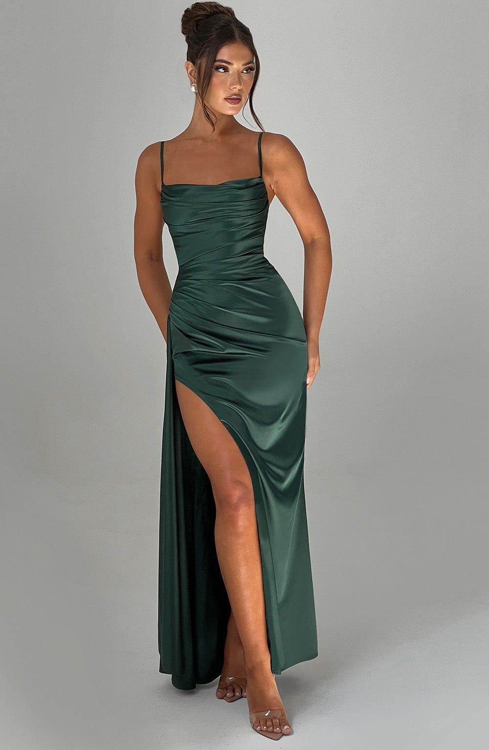 Winona Maxi Dress - Emerald Product Image