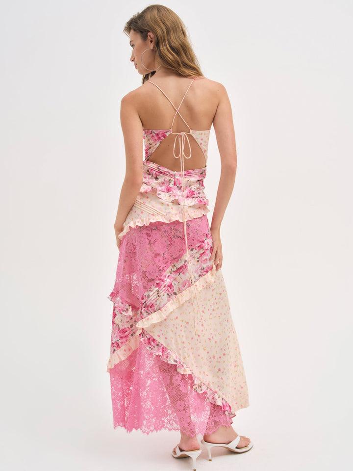 Rosalyn Maxi Dress — Pink Product Image
