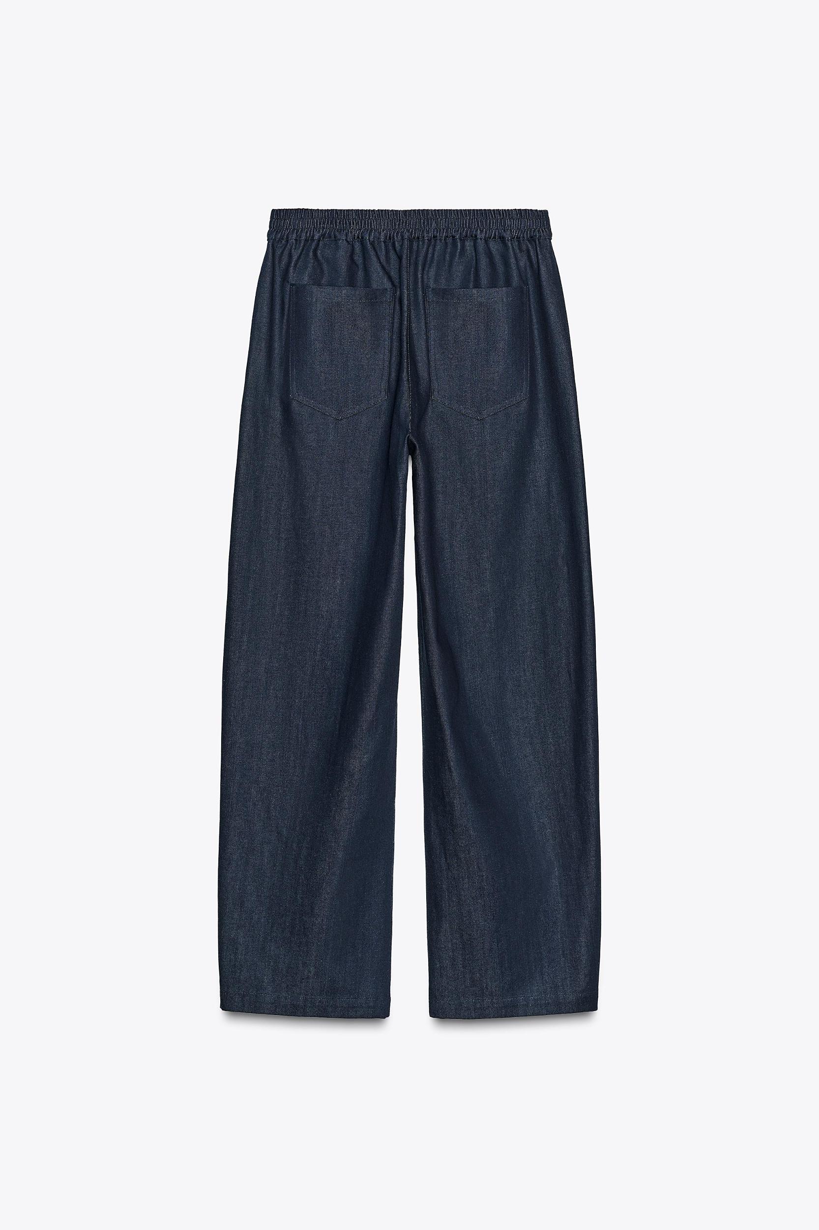 ZW COLLECTION DENIM JOGGER PANTS Product Image