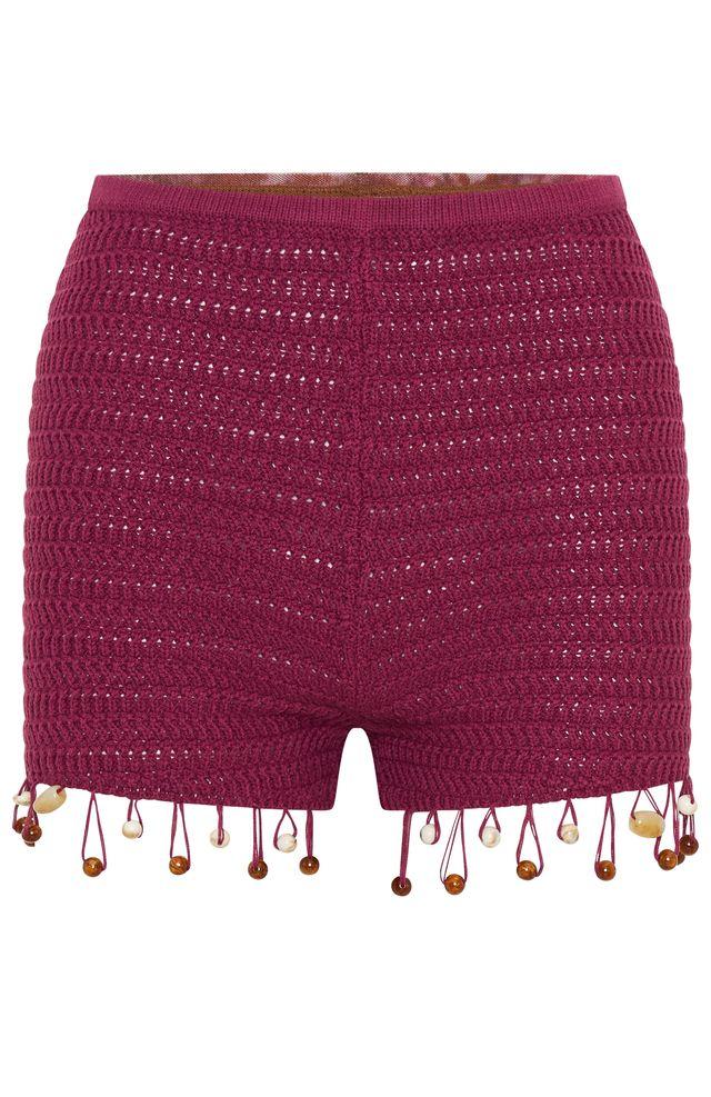One More Time Shorts Berry Product Image