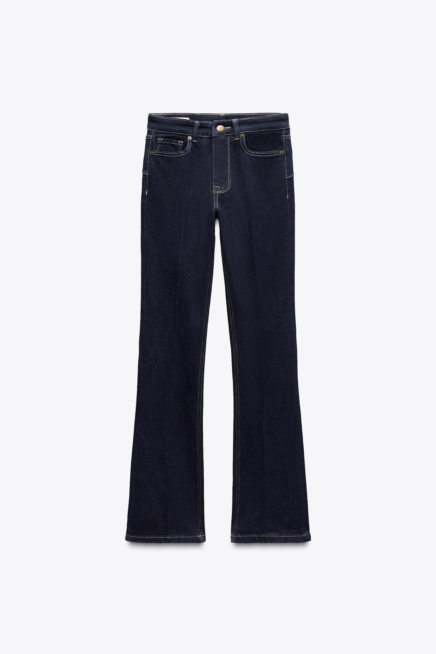 LOW RISE CONTOUR BOOTCUT JEANS ZW COLLECTION Product Image