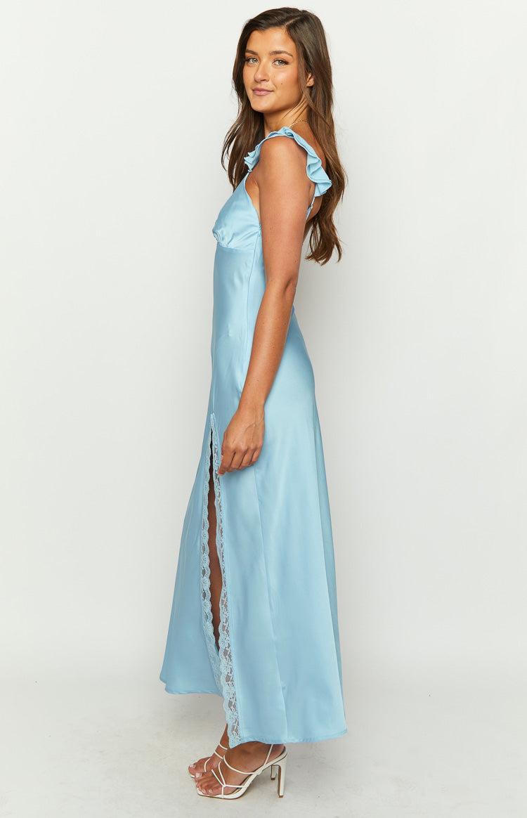 Wendy Blue Maxi Dress Product Image