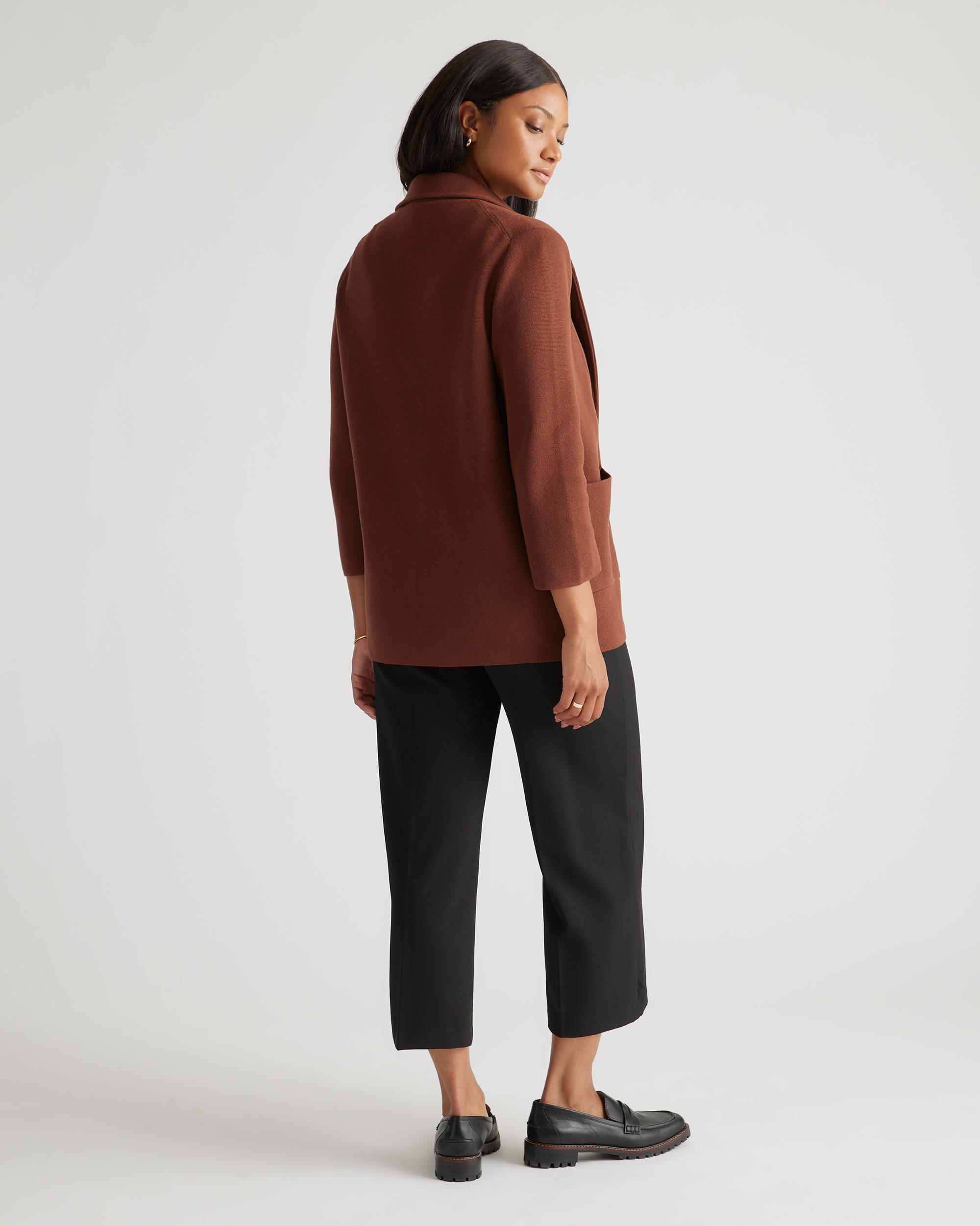 Quince | Women's Knit Blazer Organic Cotton Product Image