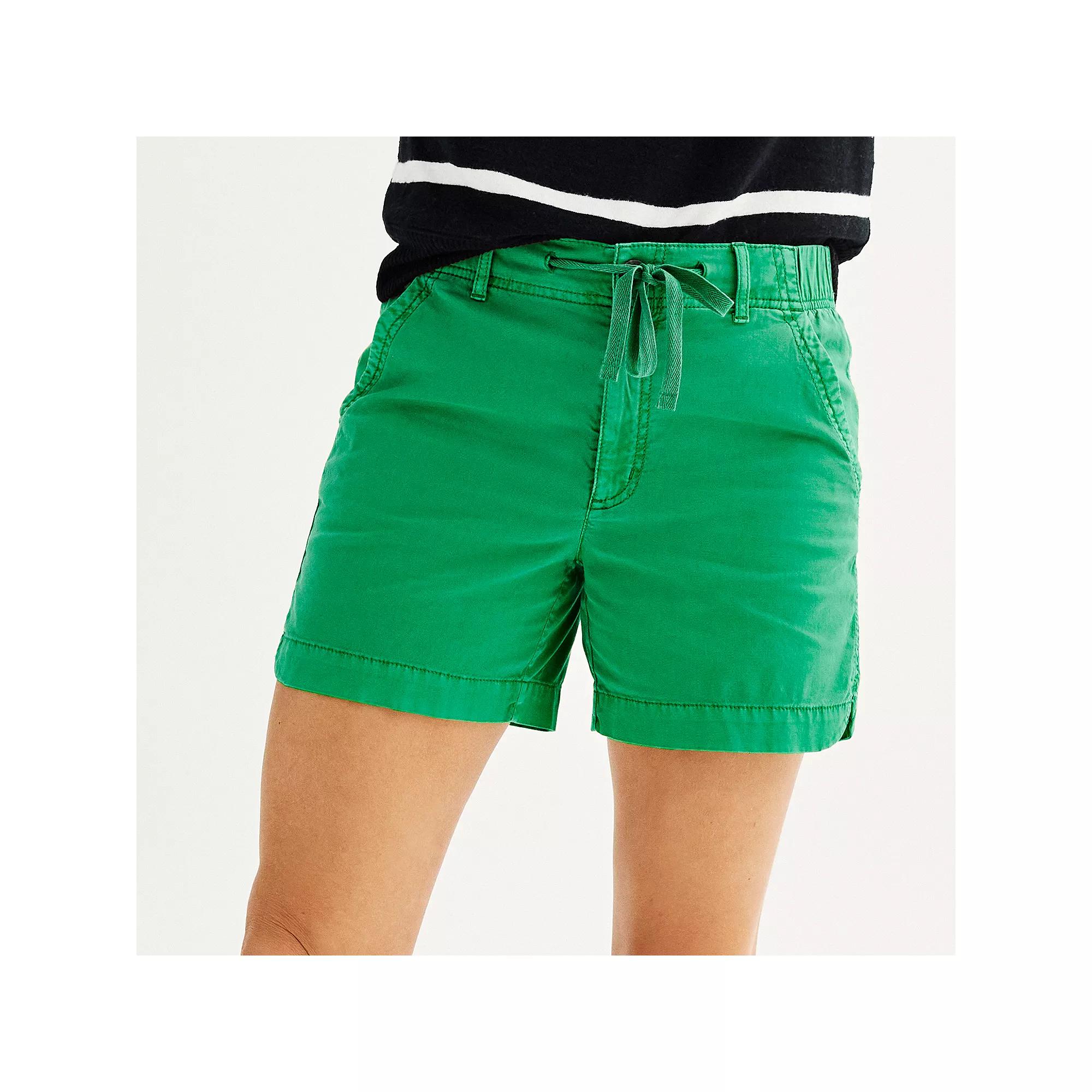 Women's Sonoma Goods For Life® Utility Shorts, Size: Small, Green Flare Product Image