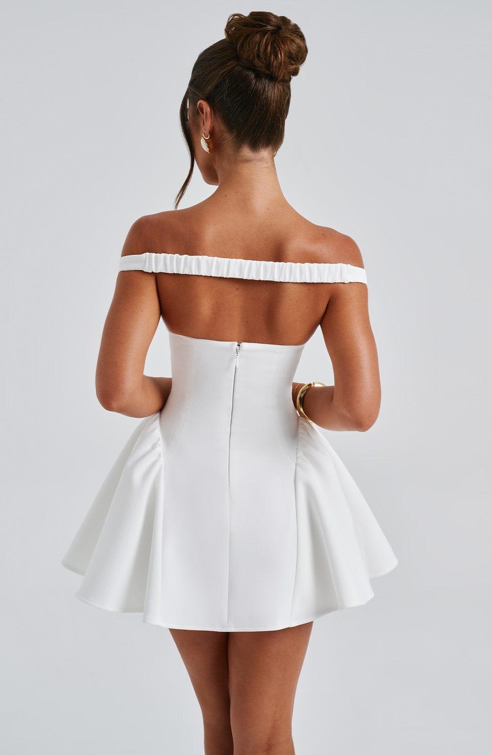 Marla Mini Dress - Ivory Product Image