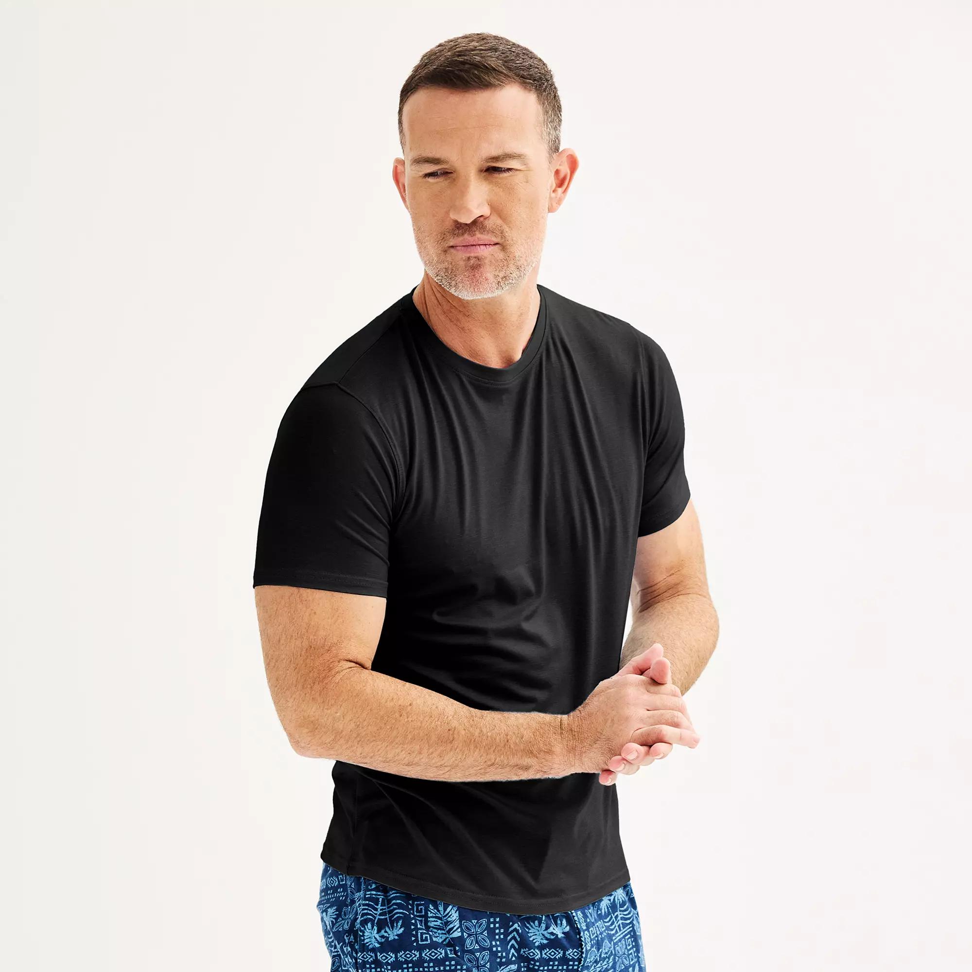 Men's Sonoma Goods For Life® Supersoft Crewneck Pajama Shirt,  Product Image