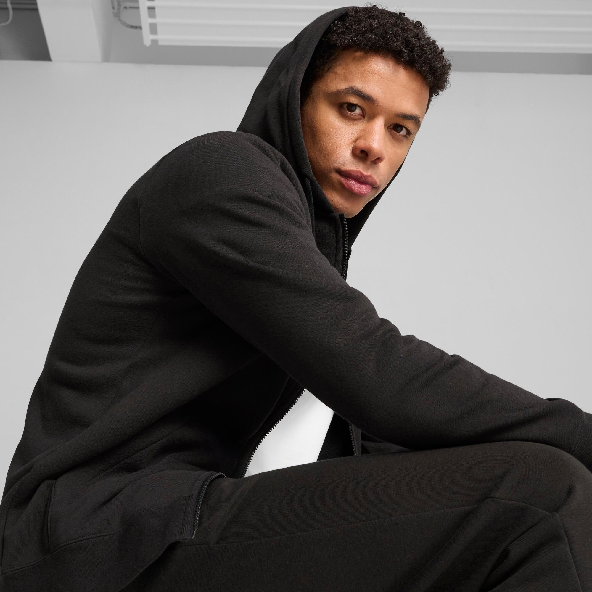 Essentials No. 1 Logo Full-Zip Hoodie Men Product Image