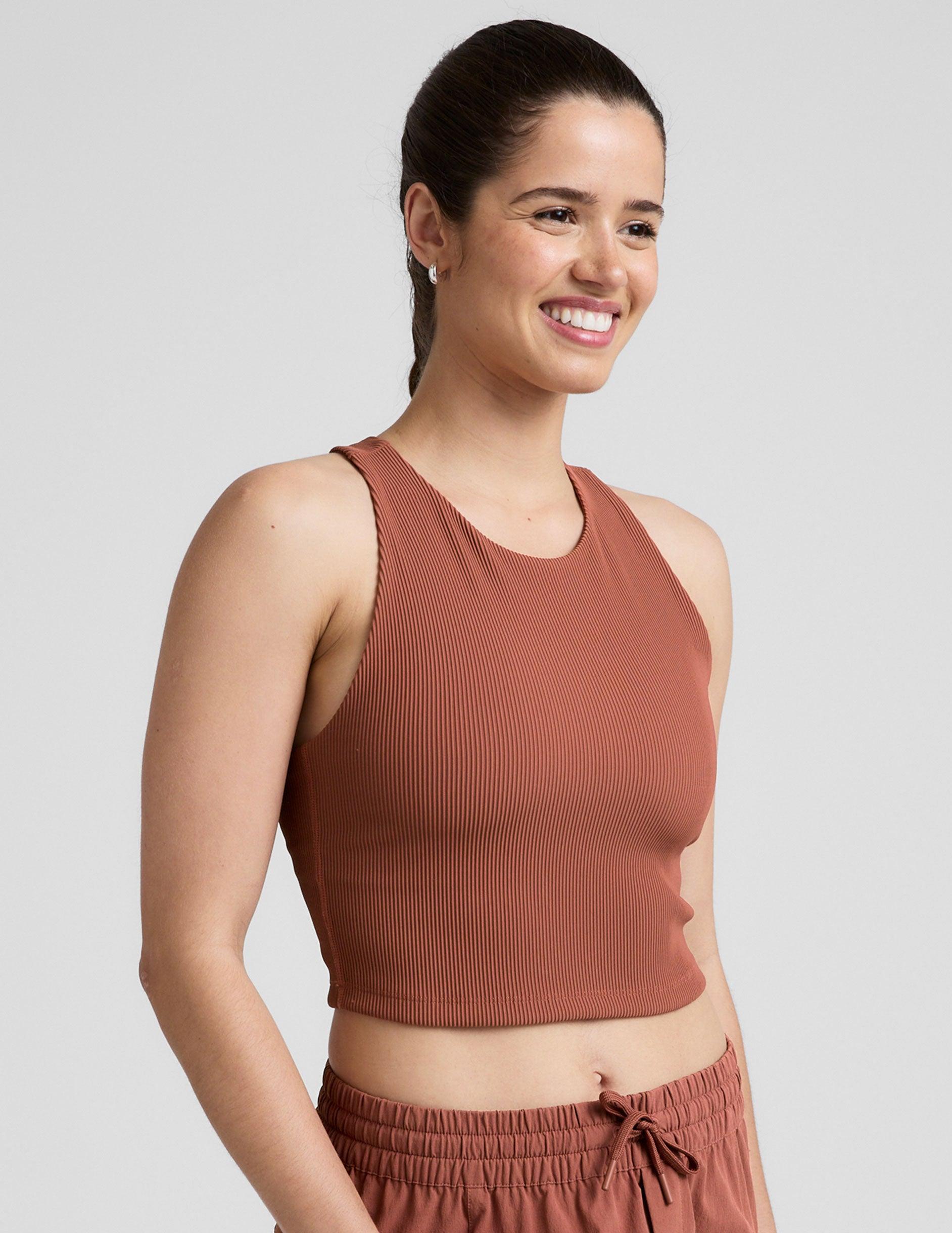 Refocus Ribbed Cropped Tank Product Image