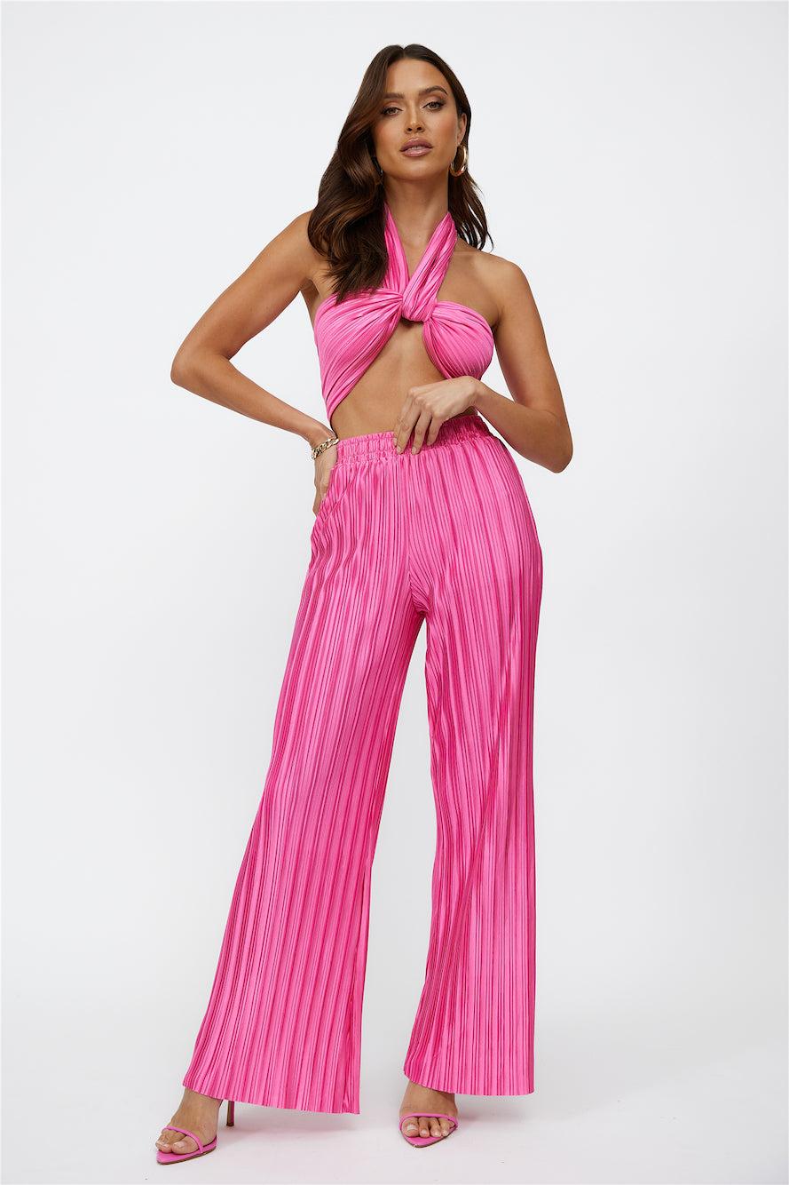 Set Heart Pants Pink Product Image