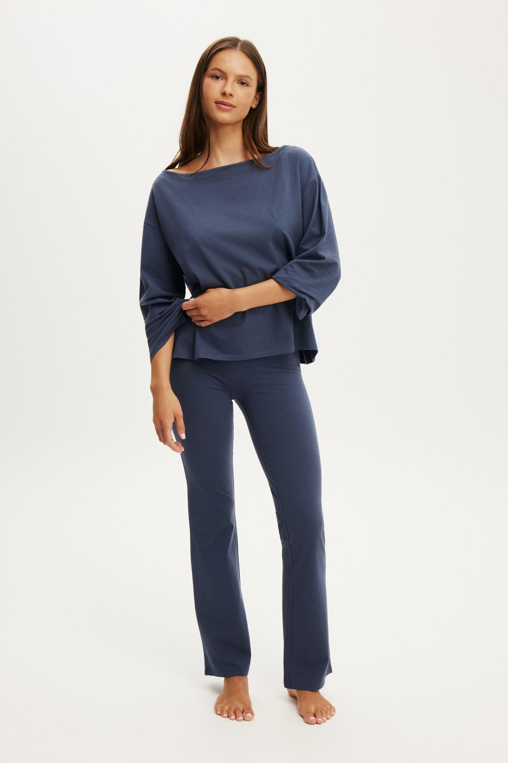 Dreamy Soft Boat Neck Long Sleeve Product Image