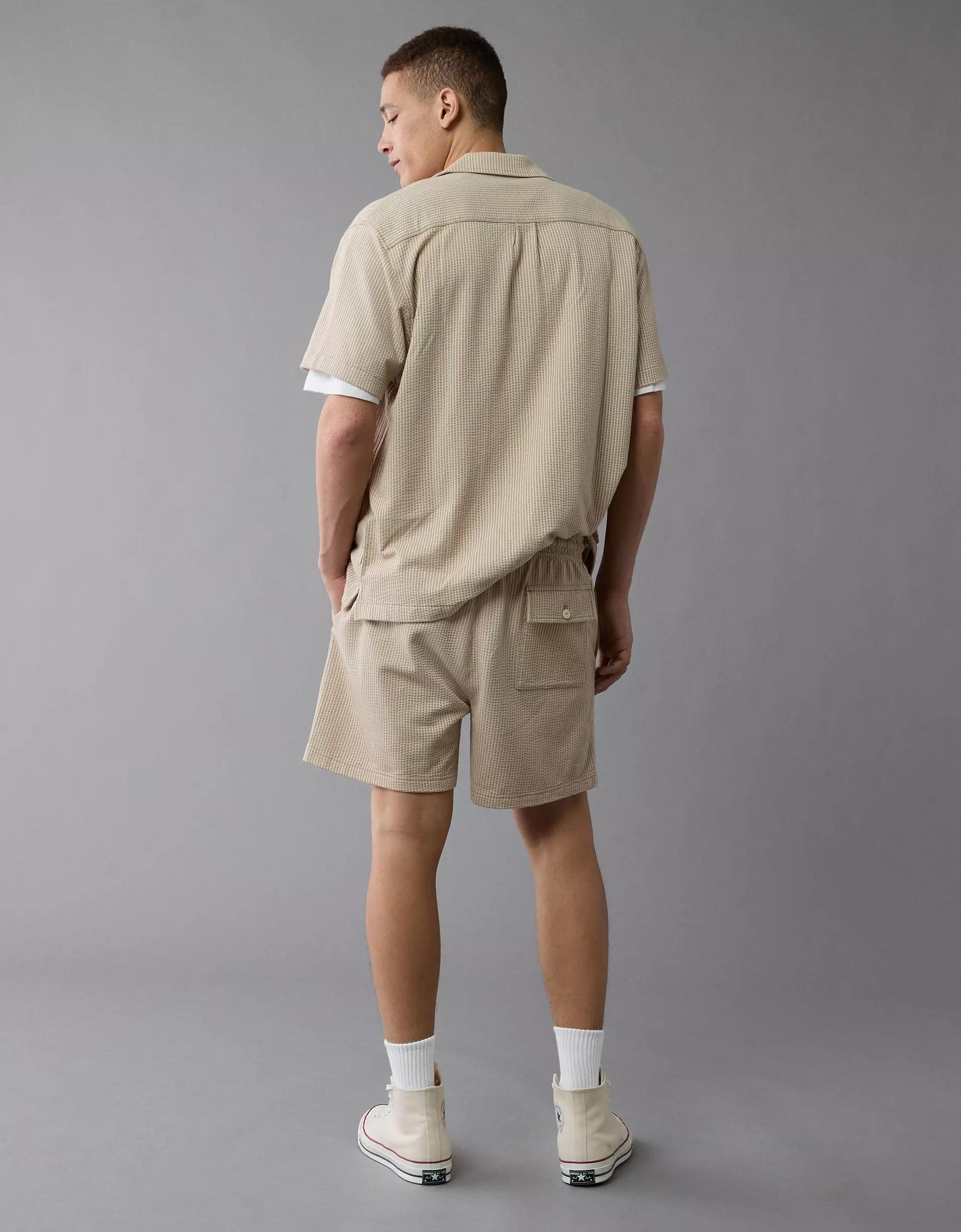 AE 5" Flex Knit Striped Trekker Short Product Image
