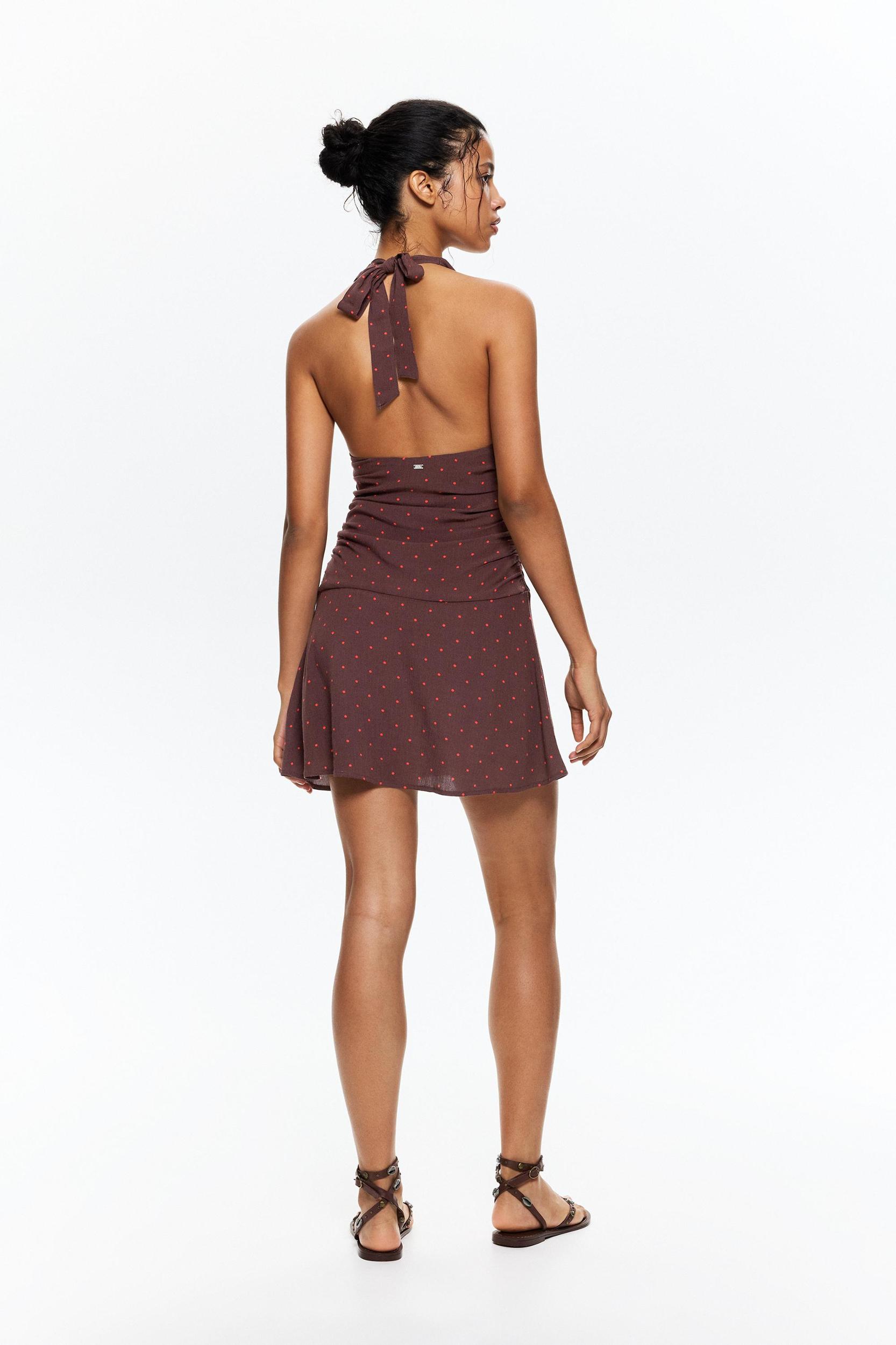 Short polka dot dress Product Image