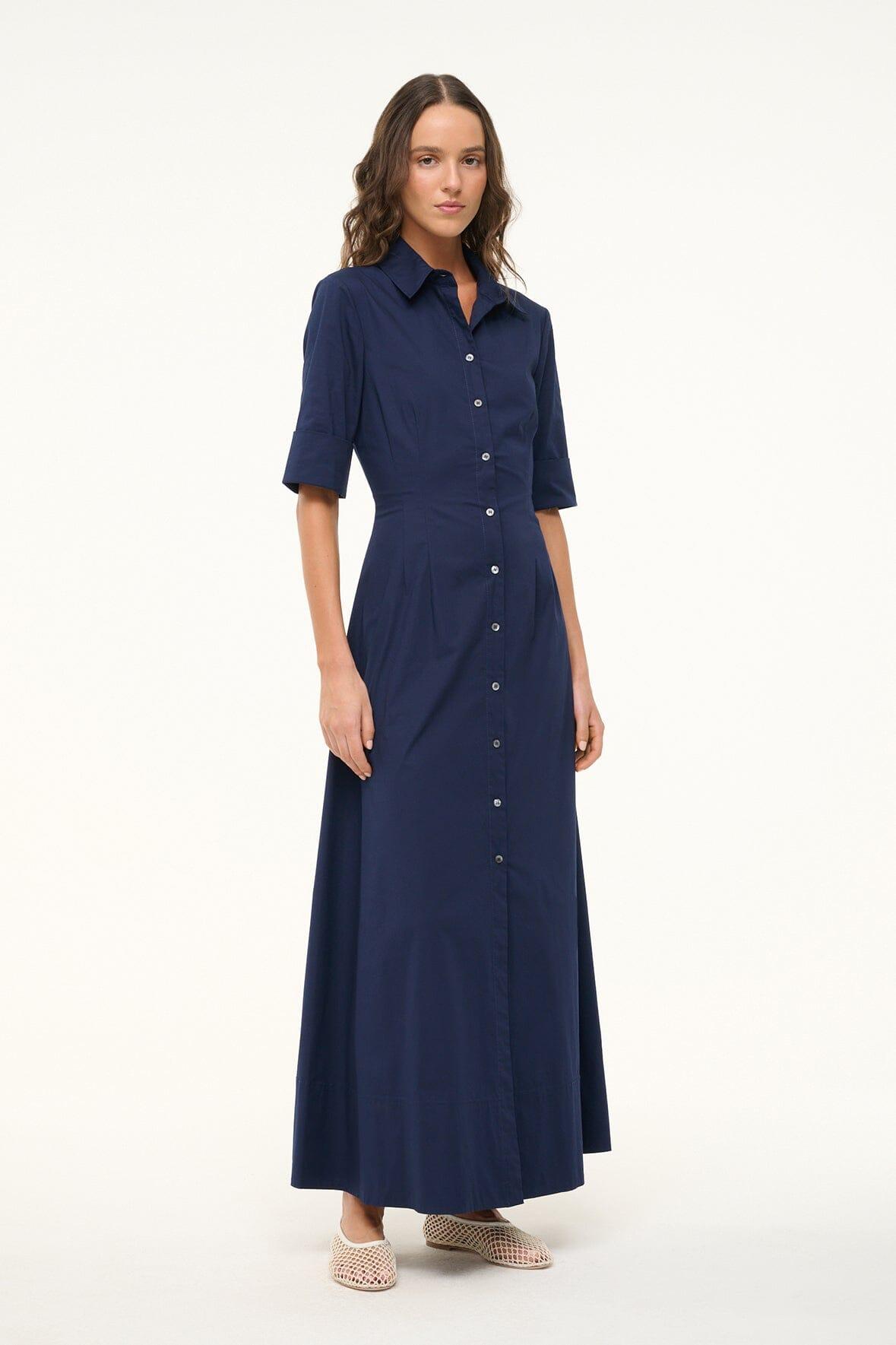 JOAN MAXI DRESS | NAVY Product Image