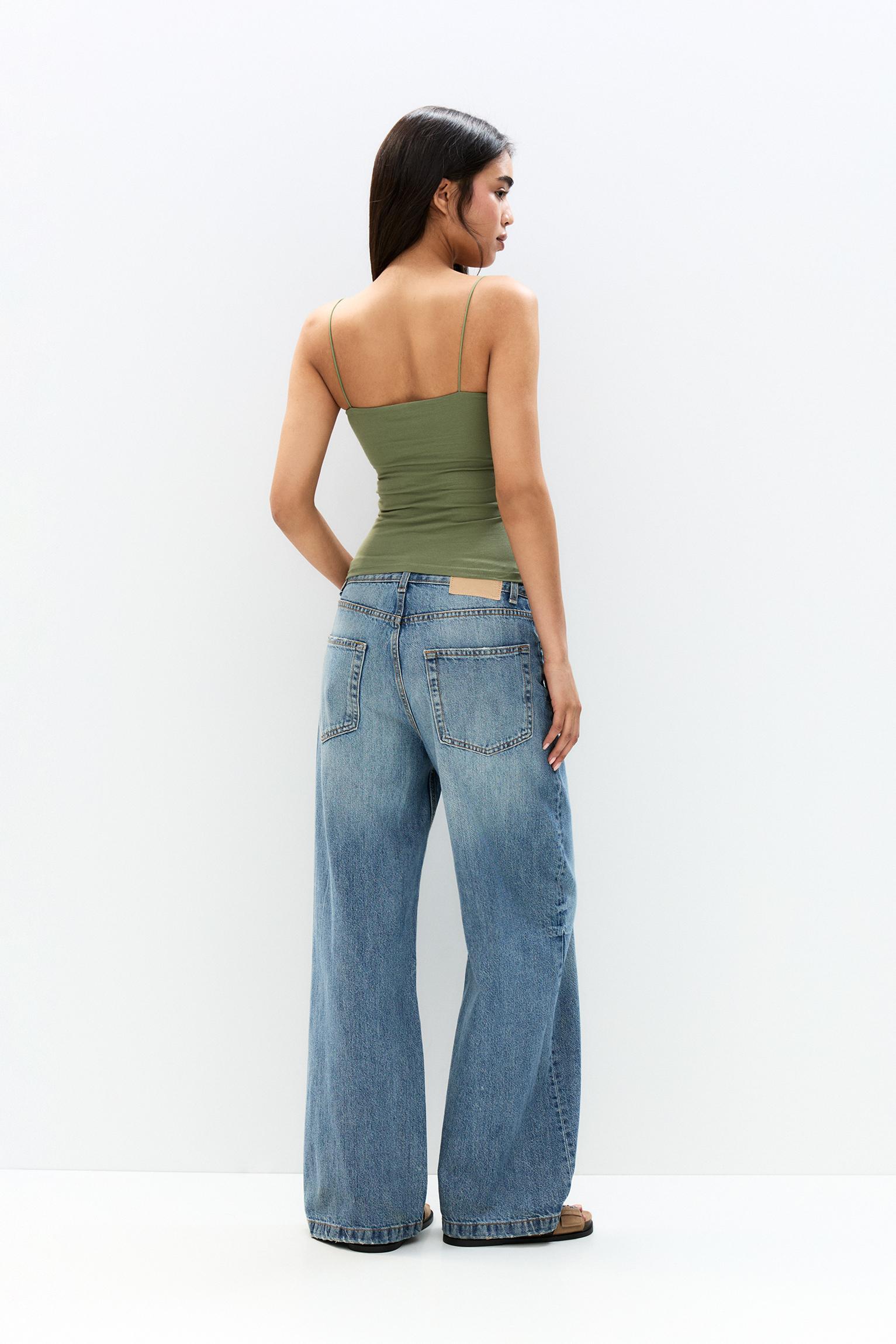 Strappy straight-cut top Product Image