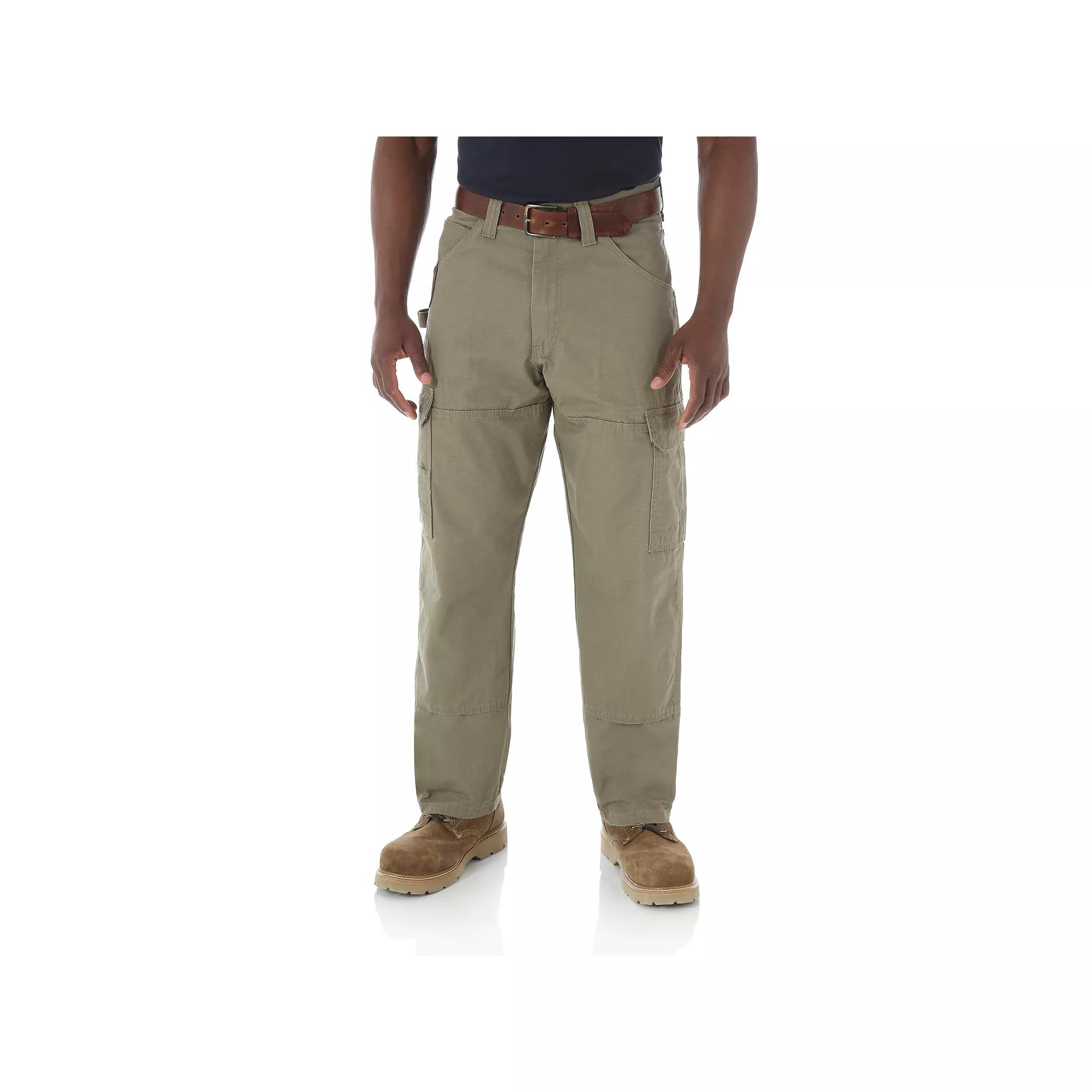 Mens Wrangler RIGGS Workwear Ranger Pants Brown Product Image