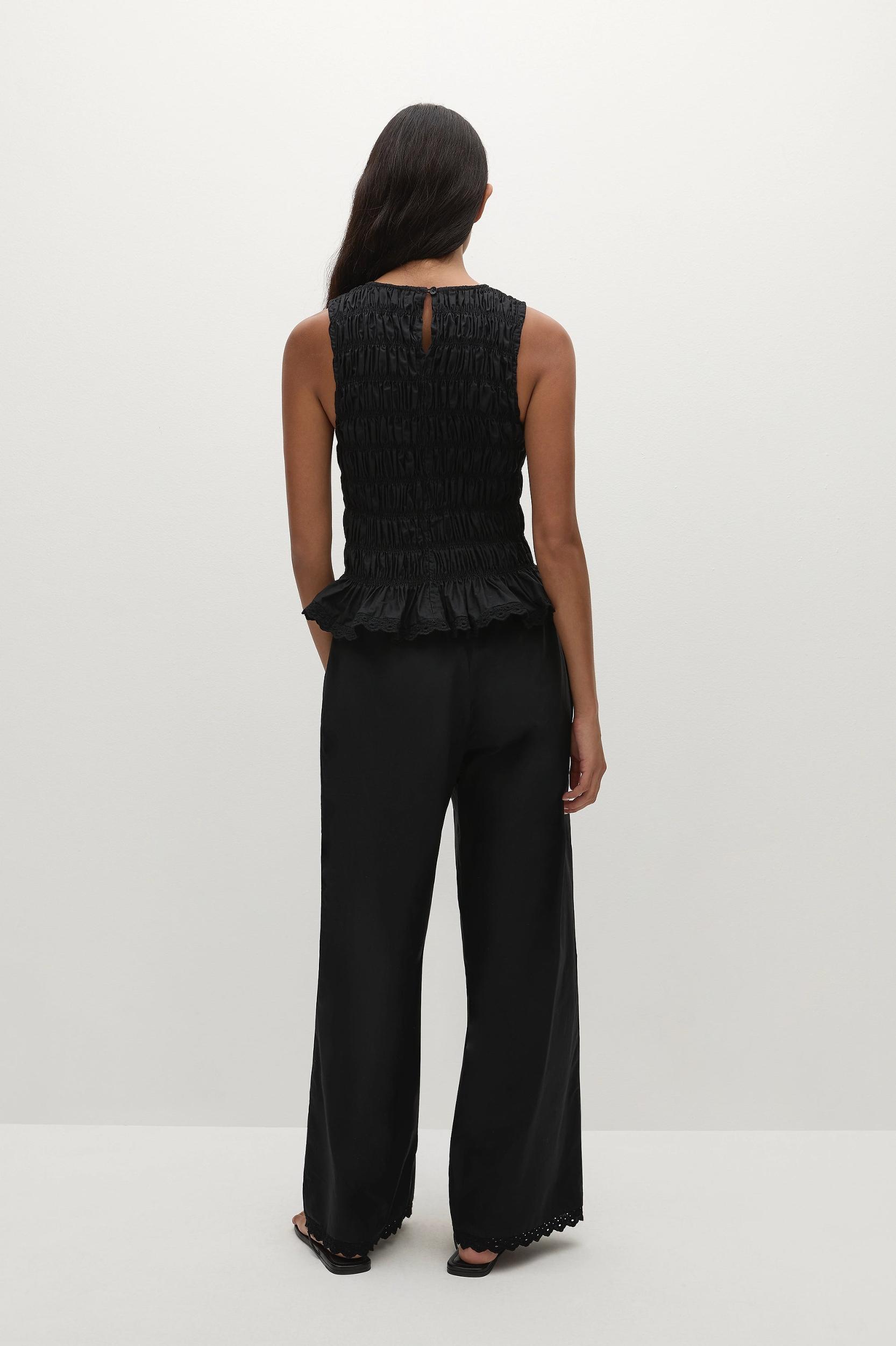 Thea Top Black - Final Sale Product Image