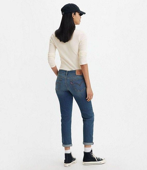 Levi's® Mid Rise Tapered Leg Boyfriend Jeans Product Image