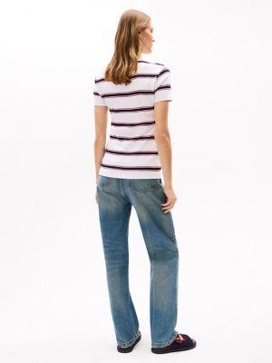 V-Neck Stripe Favorite T-Shirt Product Image