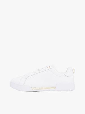 Hilfiger Logo Leather Sneaker Product Image