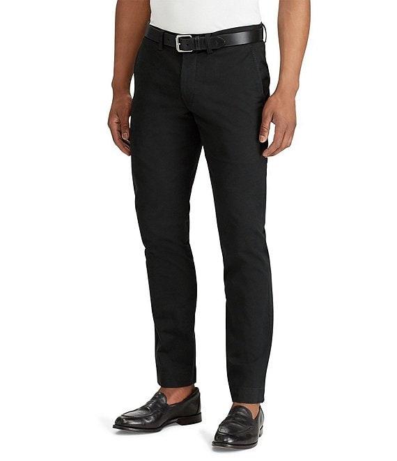 Polo Ralph Lauren Straight Fit Flat Front Stretch Twill Chino Pants Product Image