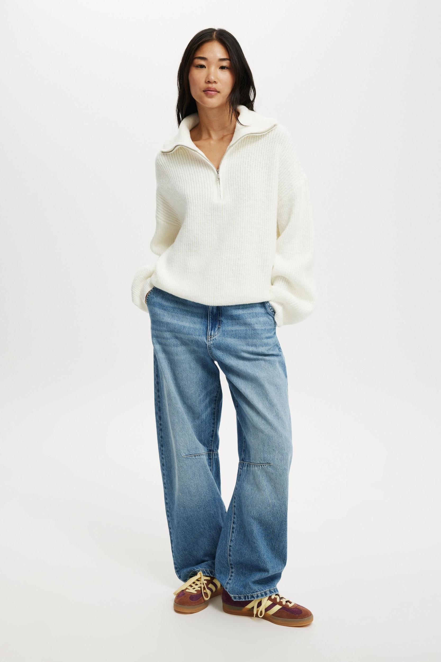 Luxe Half Zip Pullover Product Image