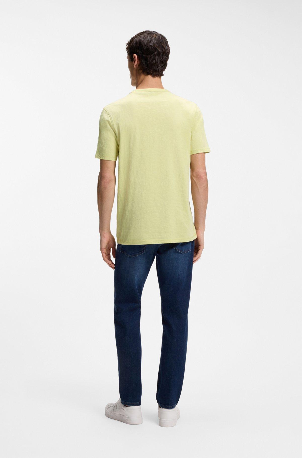 Cotton jersey T-shirt with logo detail Product Image