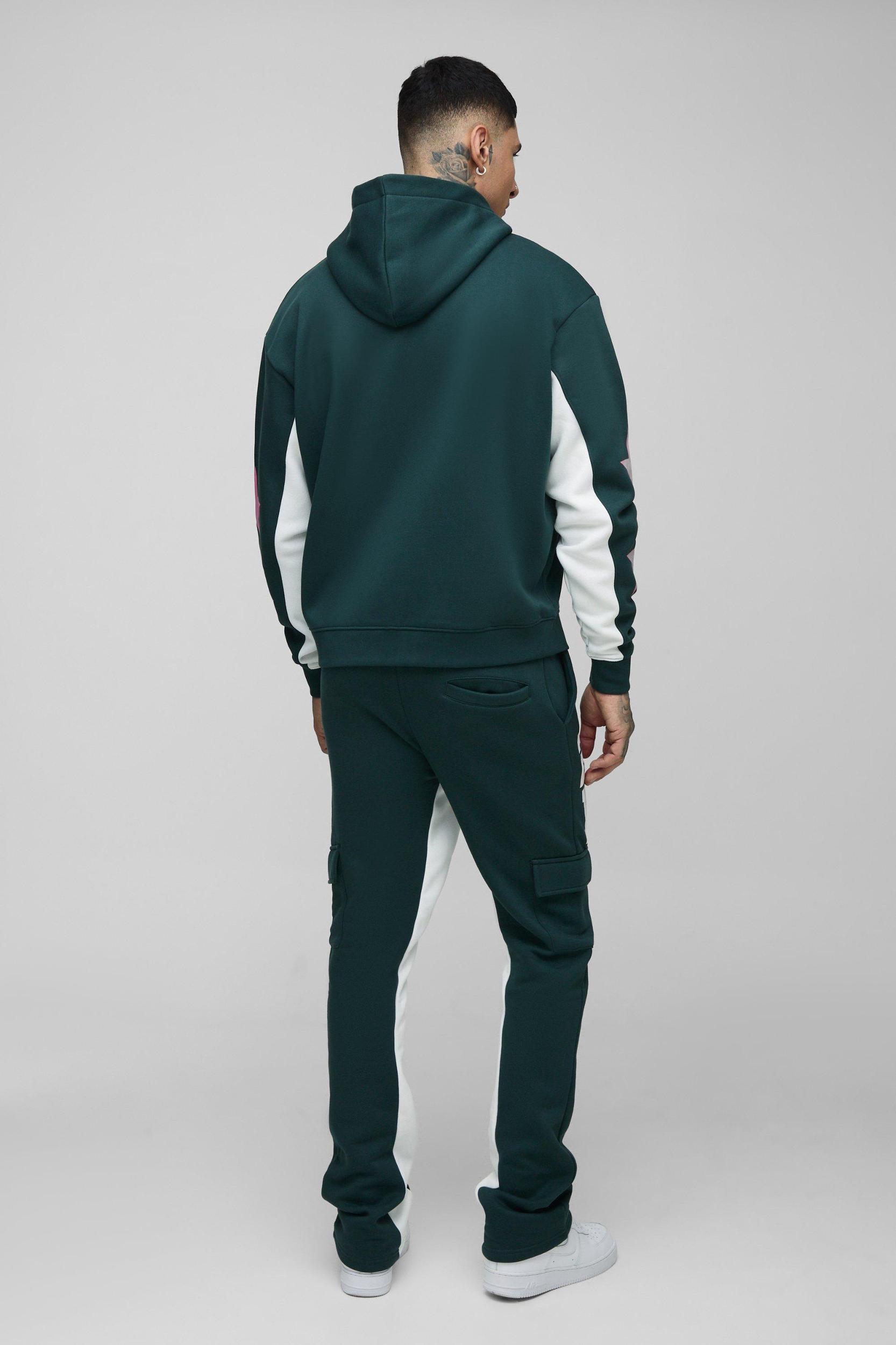 Tall Oversized Boxy Zip Up Limited Hoodie | boohooMAN USA Product Image