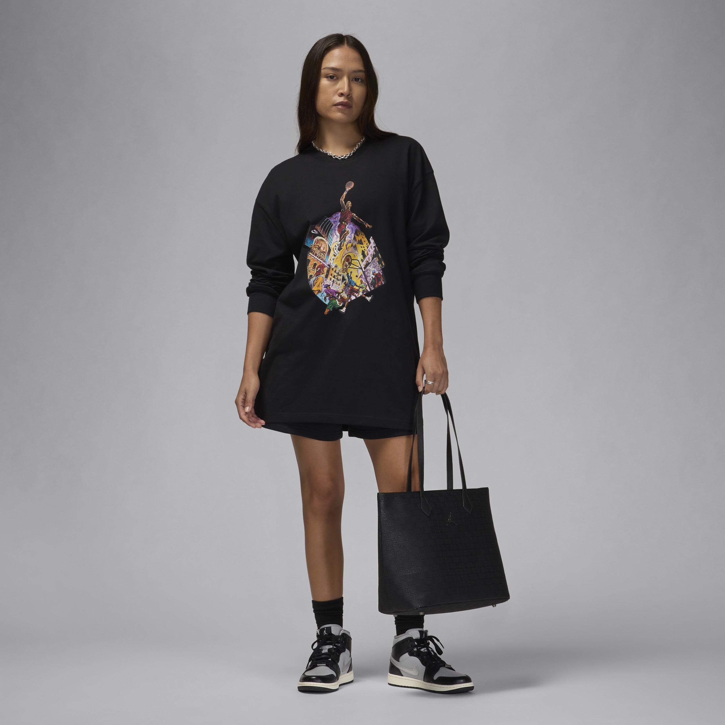 Jordan Women's Oversized Long-Sleeve T-Shirt Product Image