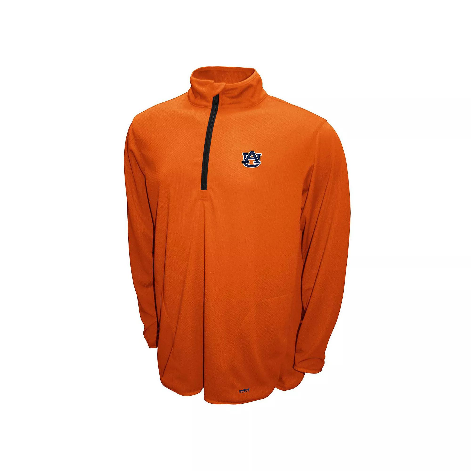 Men's Auburn Tigers Breeze Thermatec Pullover, Size: XXL, Orange Product Image