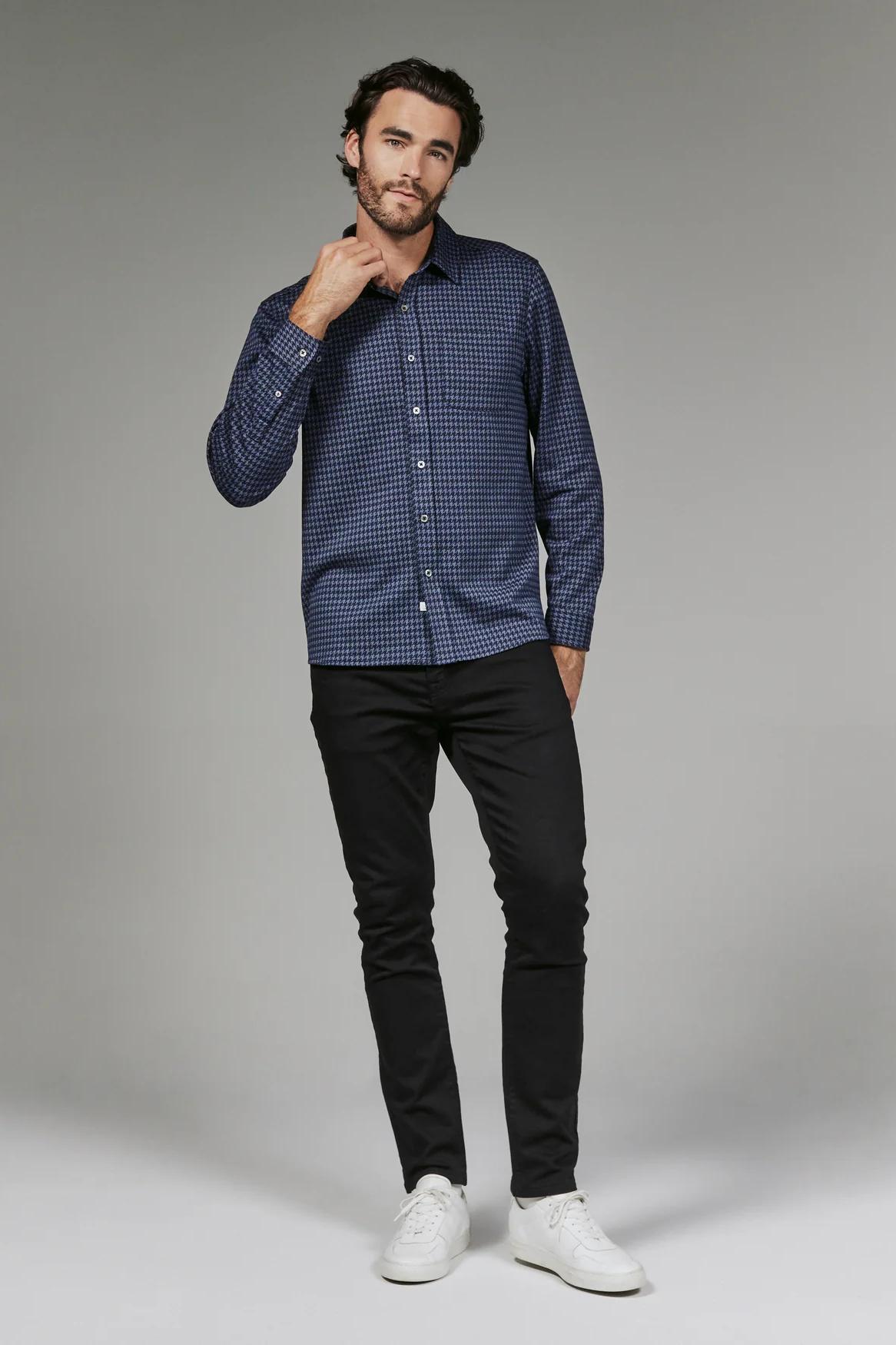 Generation Knit Shirt - Navy Product Image
