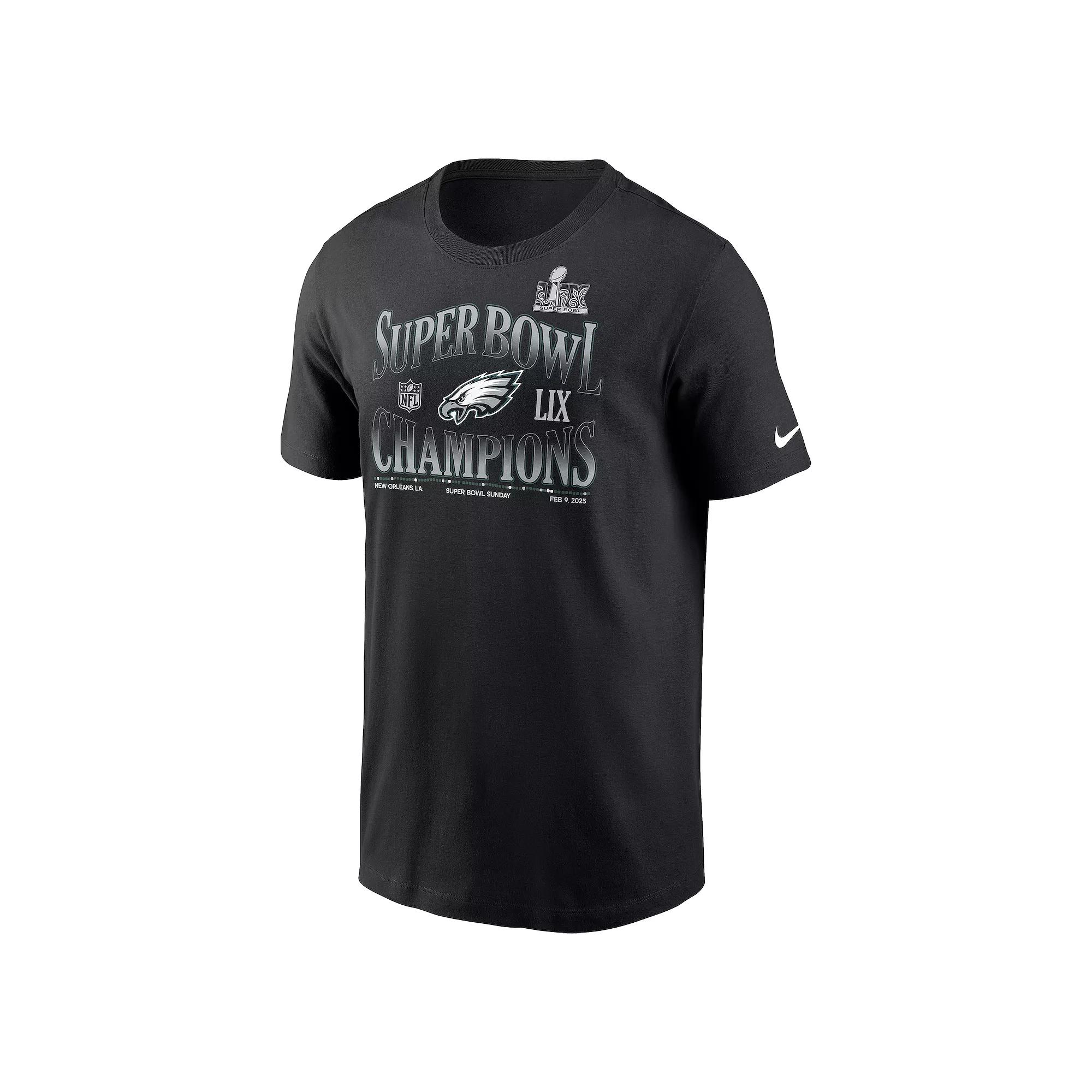 Men's Nike Philadelphia Eagles Super Bowl LIX Champions 90s Inspired Tee,  Product Image