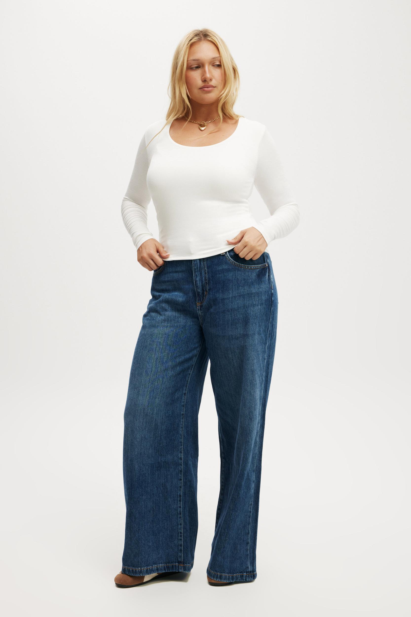 Sunday Scoop Neck Long Sleeve Product Image