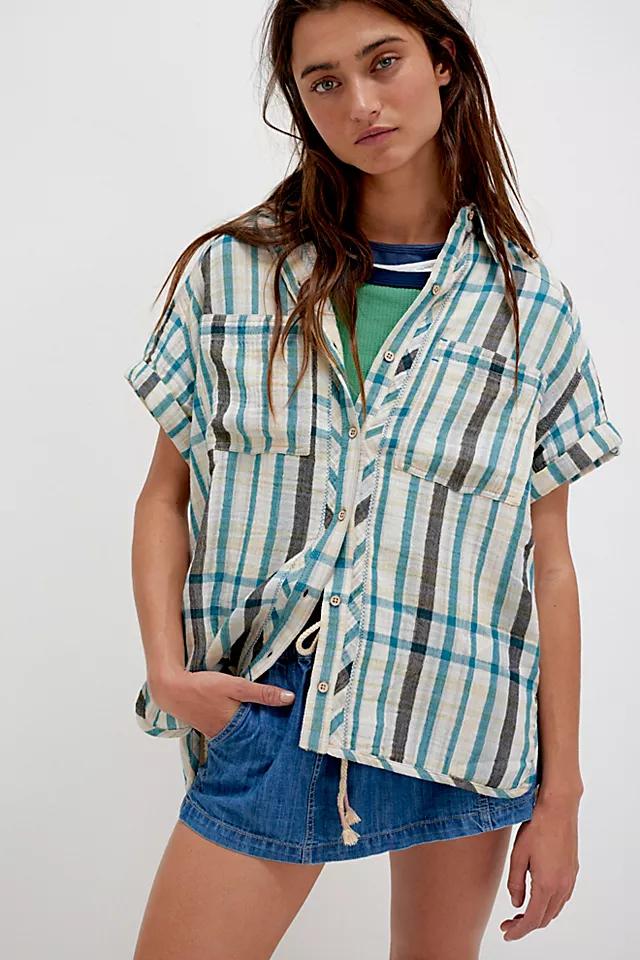 We The Free Firefly Madras Top Product Image