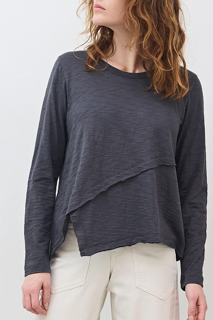Inner Glow Asymmetric Long Sleeve Top Product Image