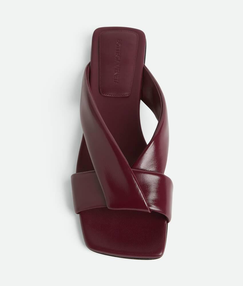 Women's Riva Flat Mule in Barolo Product Image