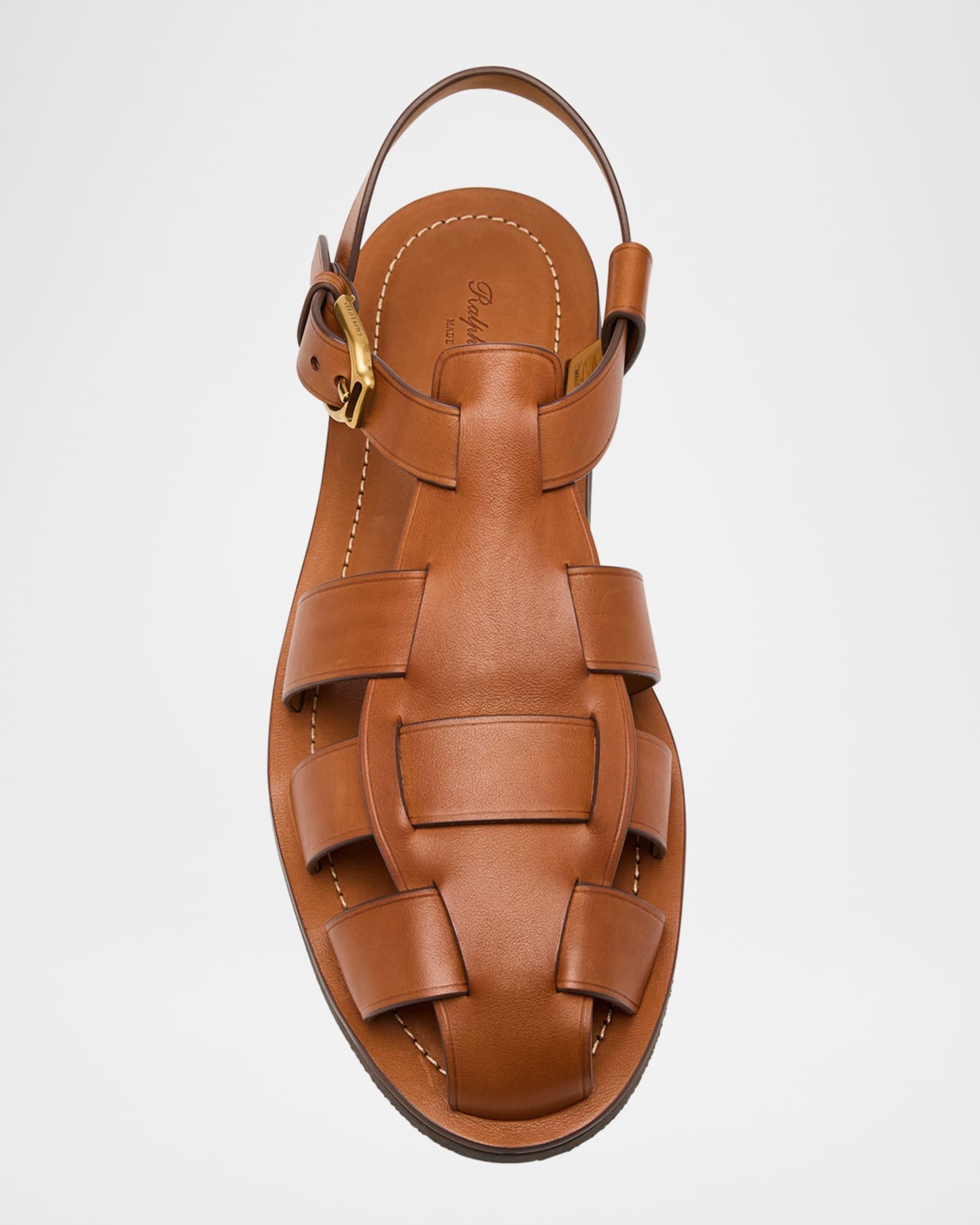 Men's Leather Fisherman Sandals Product Image